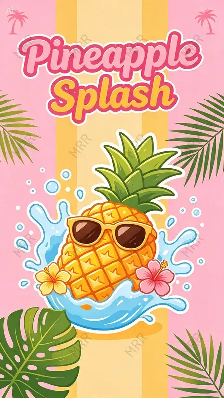 Cute Summer Poster Template Packs