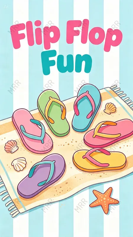 Cute Summer Poster Template Packs