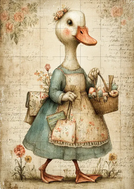 Whimsical Easter Journal Illustrations