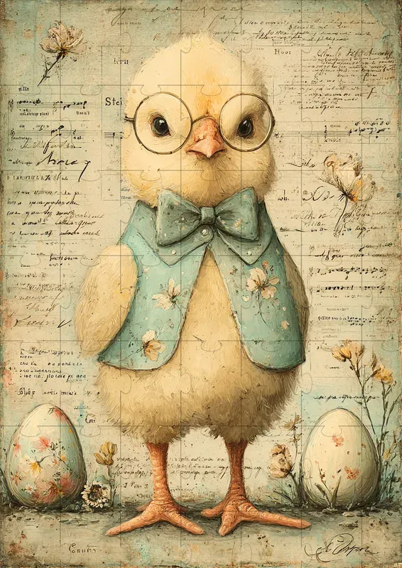 Whimsical Easter Journal Illustrations