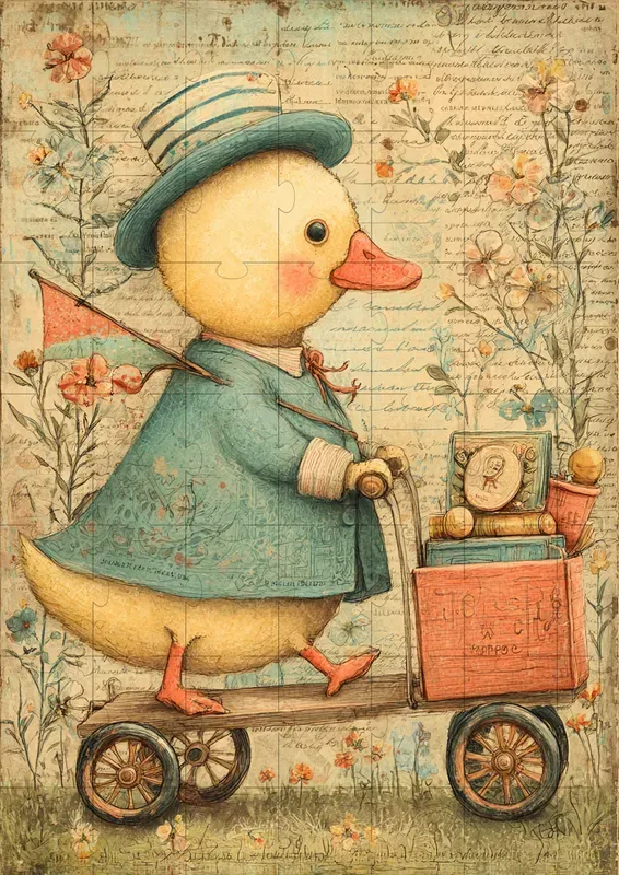 Whimsical Easter Journal Illustrations