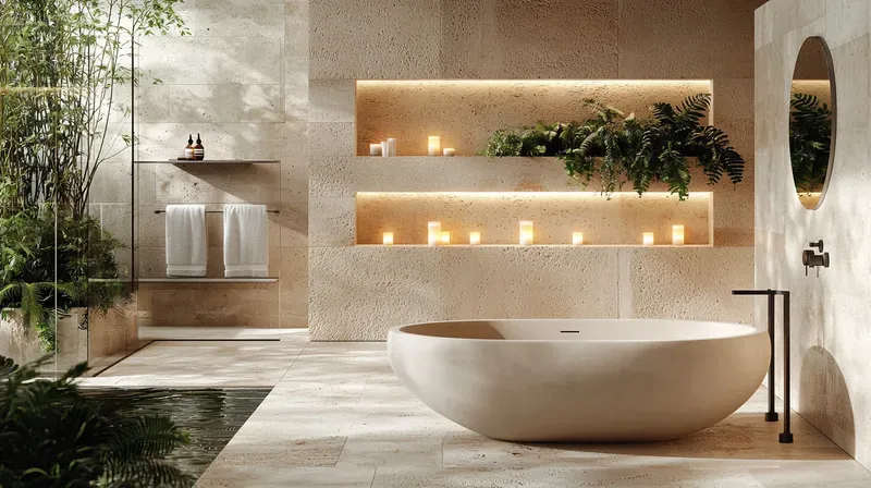 Minimalist Spa Bathroom Designs