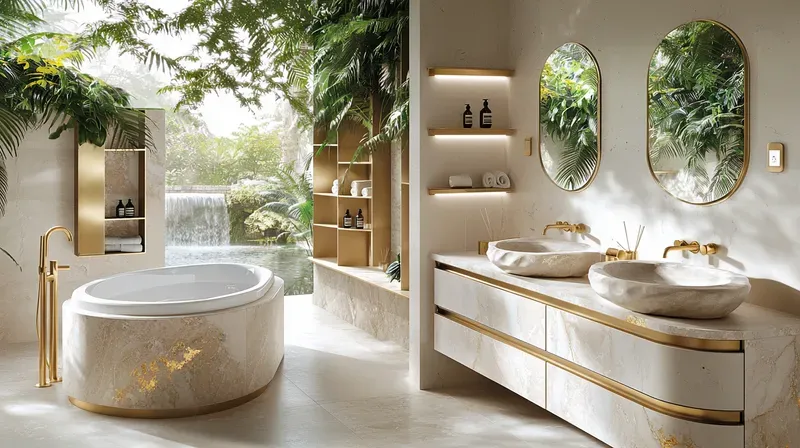 Minimalist Spa Bathroom Designs
