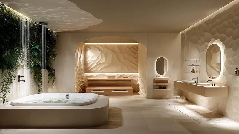 Minimalist Spa Bathroom Designs