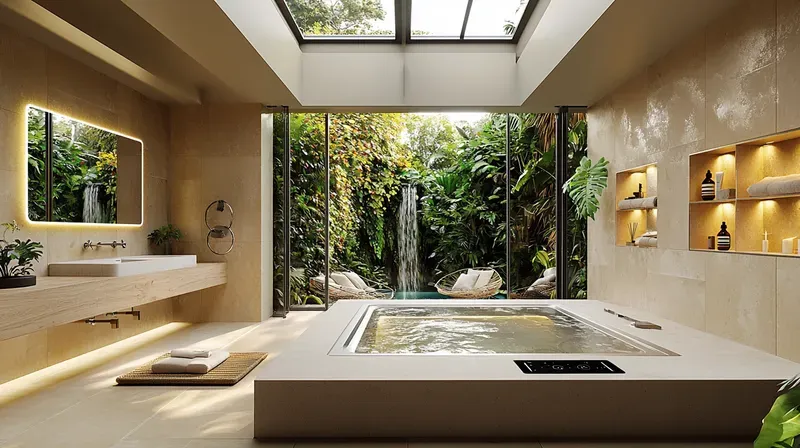 Minimalist Spa Bathroom Designs