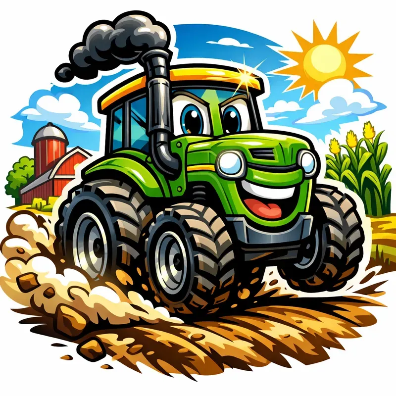 Cartoon Vehicle Mascot Packs