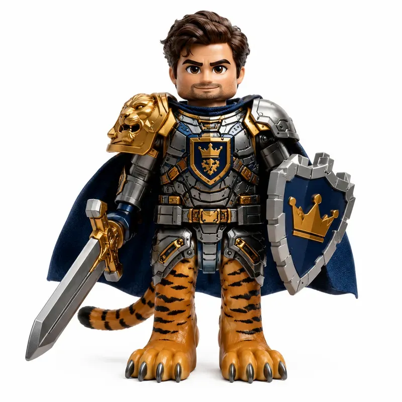 Lego Hybrid Superhero Minifigures