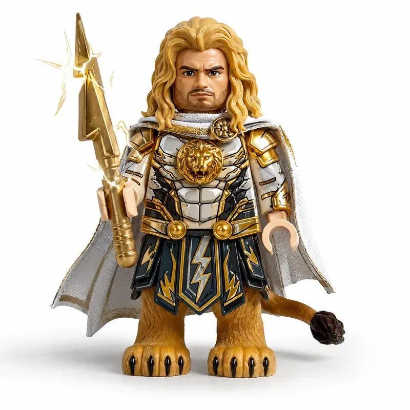 Lego Hybrid Superhero Minifigures