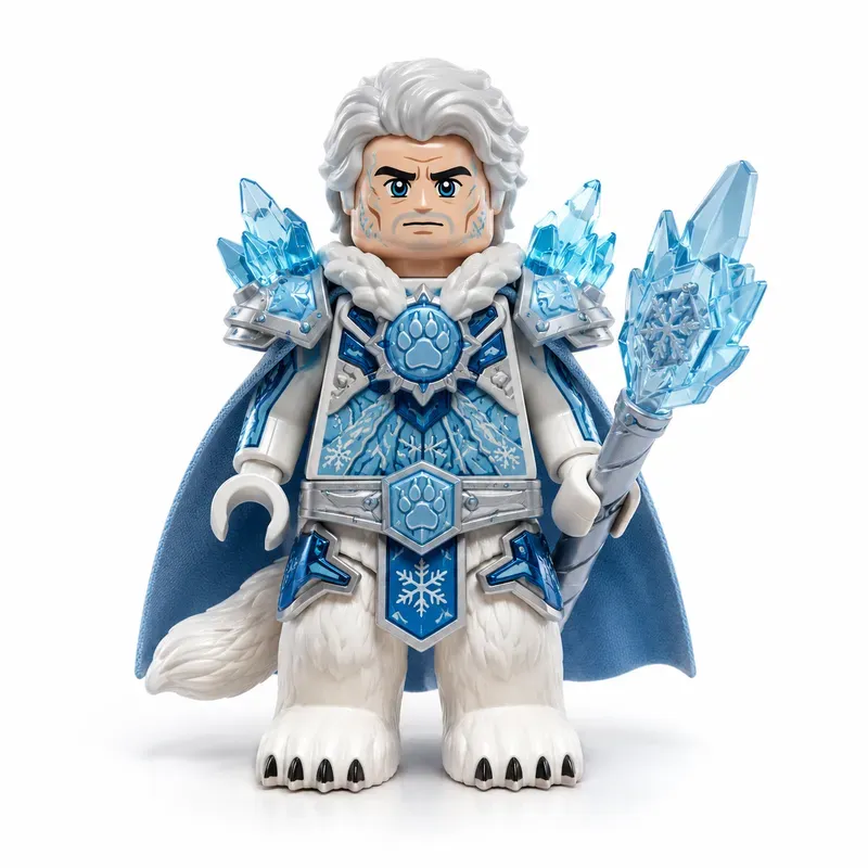 Lego Hybrid Superhero Minifigures