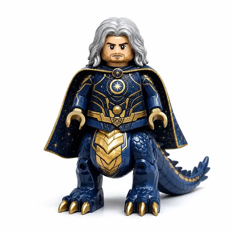 Lego Hybrid Superhero Minifigures