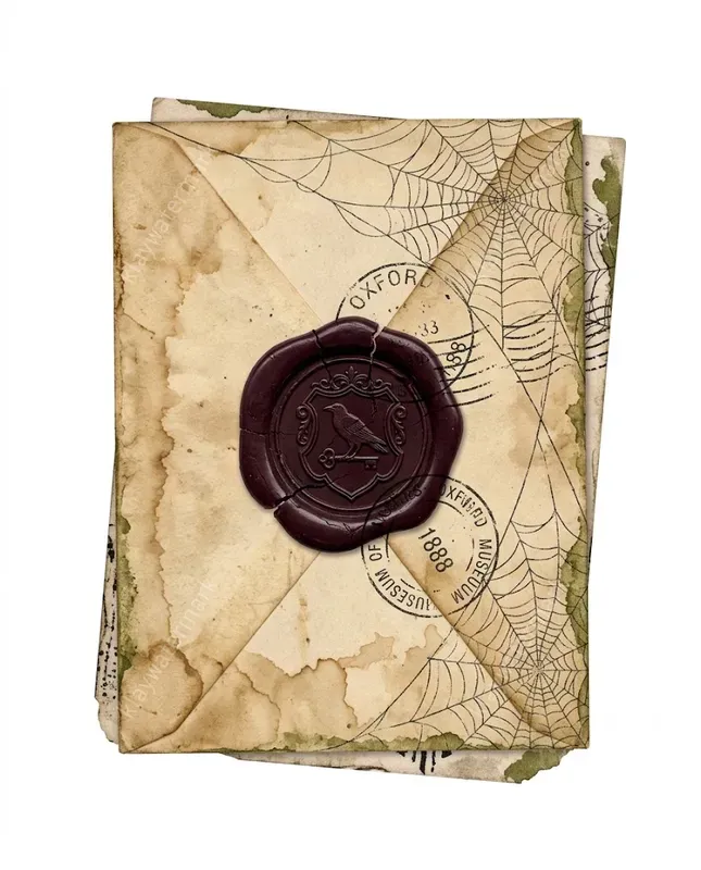 Dark Academia Scrapbook Ephemera Cliparts