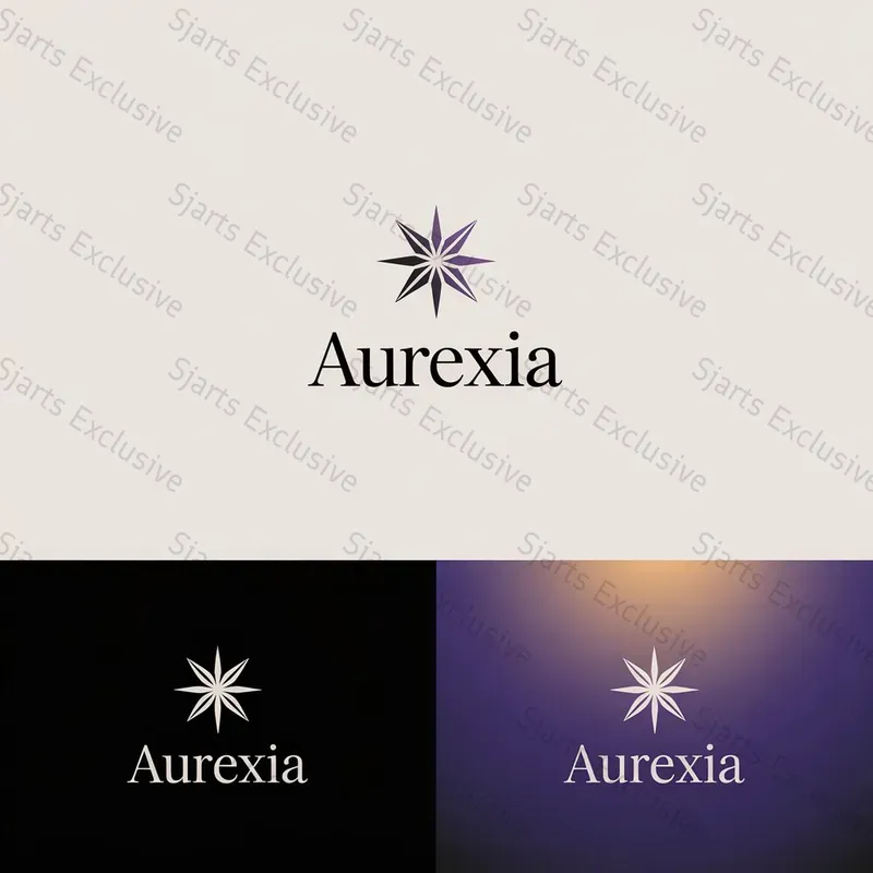 High End Futuristic Brand Identity Logos