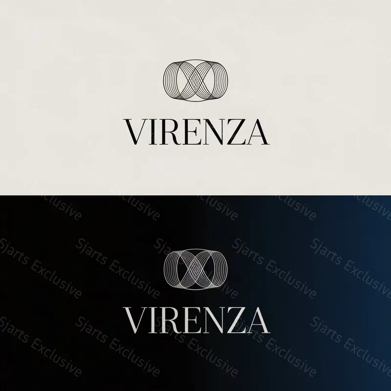 High End Futuristic Brand Identity Logos