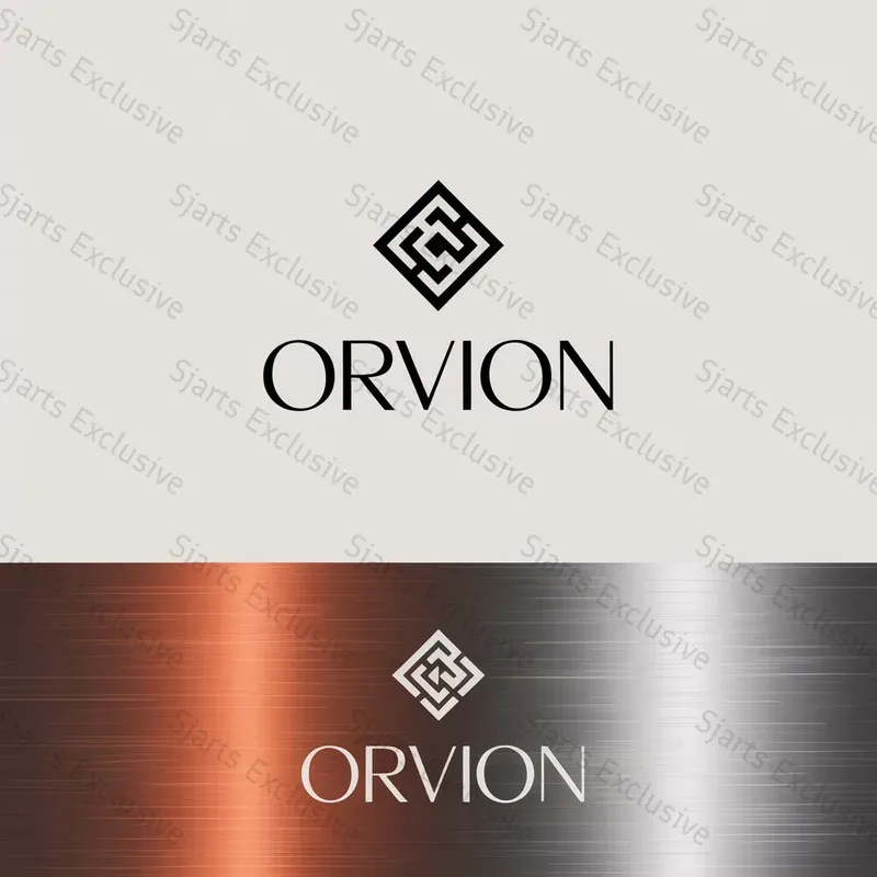 High End Futuristic Brand Identity Logos