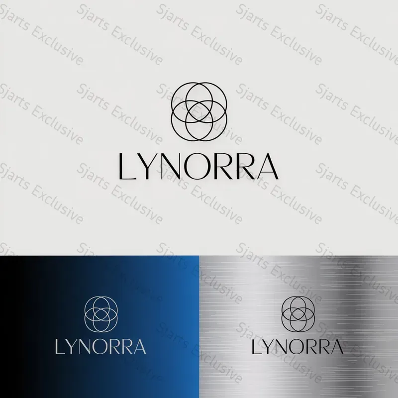 High End Futuristic Brand Identity Logos