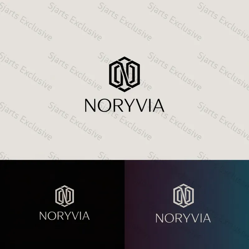 High End Futuristic Brand Identity Logos