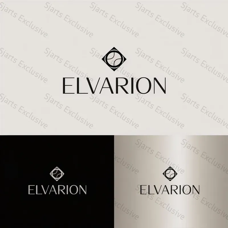 High End Futuristic Brand Identity Logos