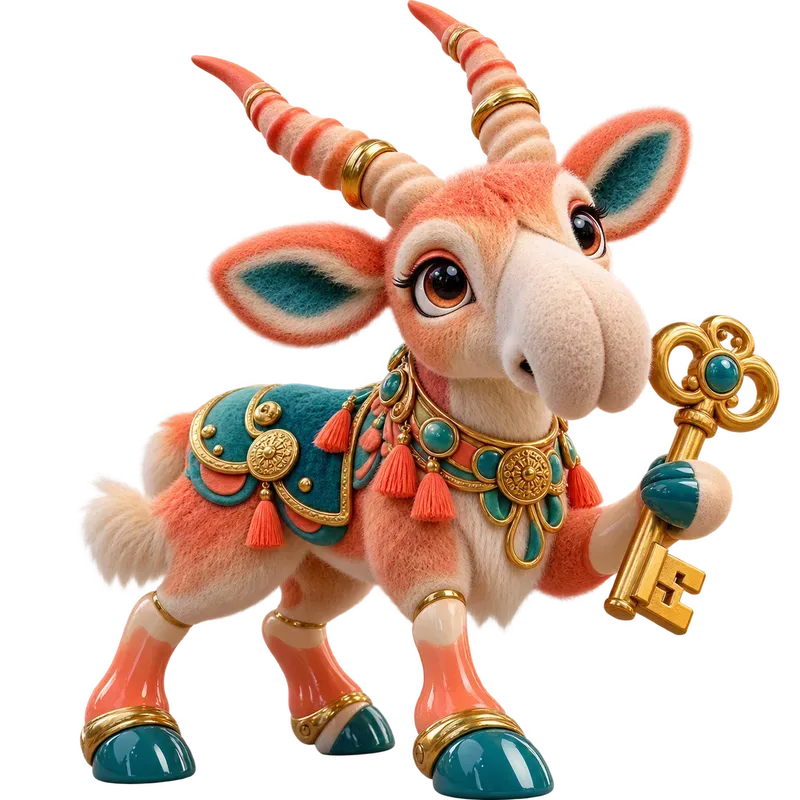 Tactile Fuzzy Mascot Toy Art Assets