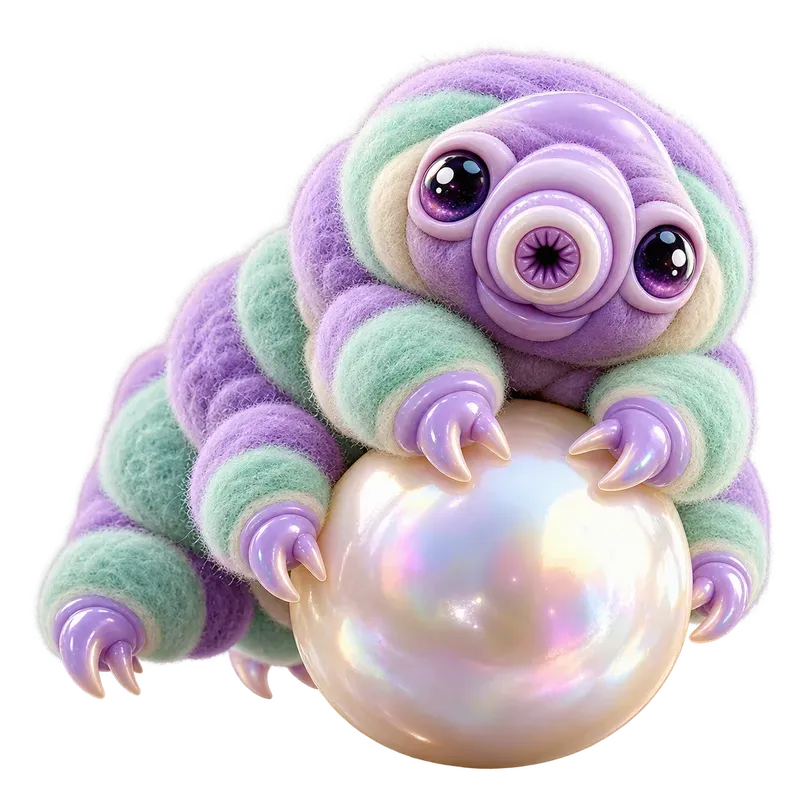 Tactile Fuzzy Mascot Toy Art Assets