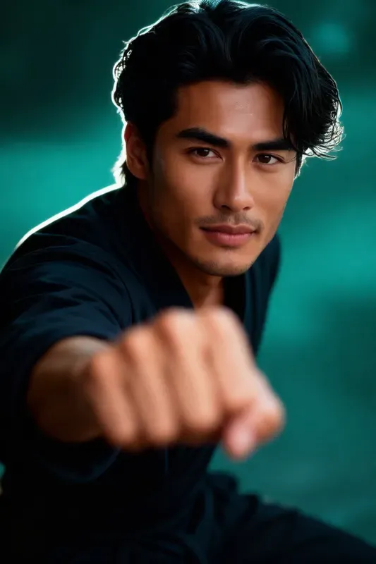 Photorealistic Anime Cover Poses