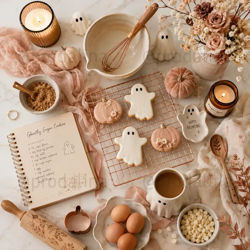 Cozy Spooky Halloween Moodboards