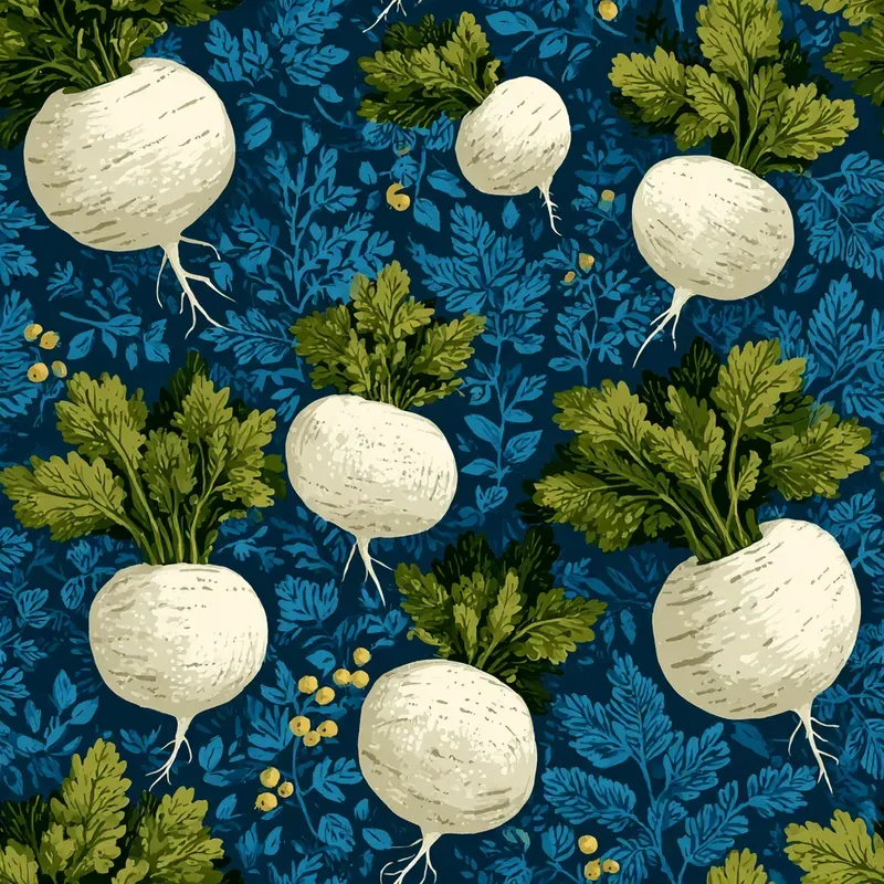 Fruit Veggie Seamless Repeat Patterns