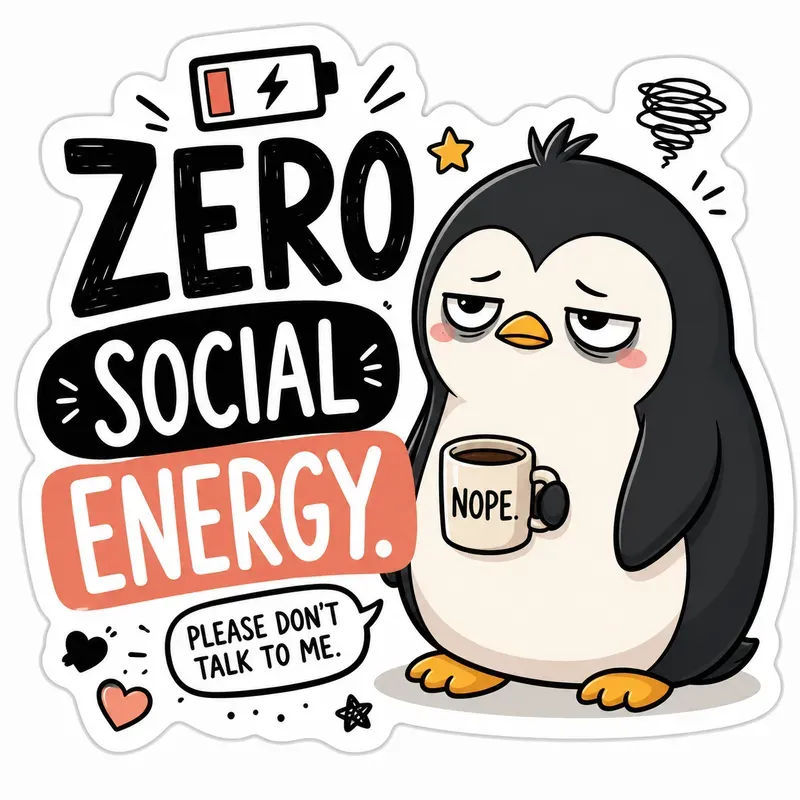 Funny Cute Sticker Bundles