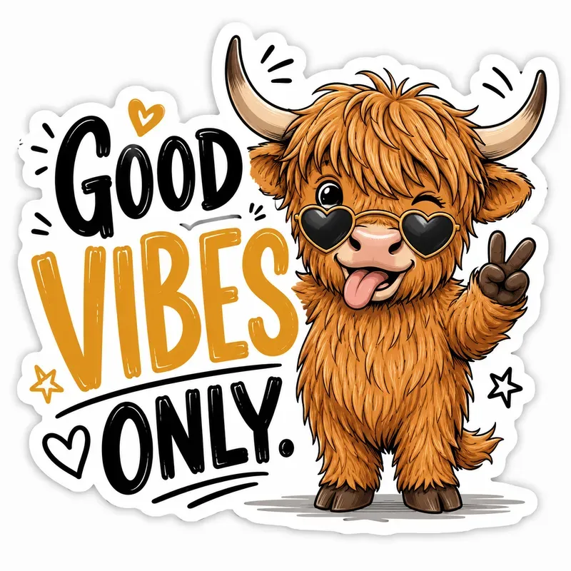 Funny Cute Sticker Bundles