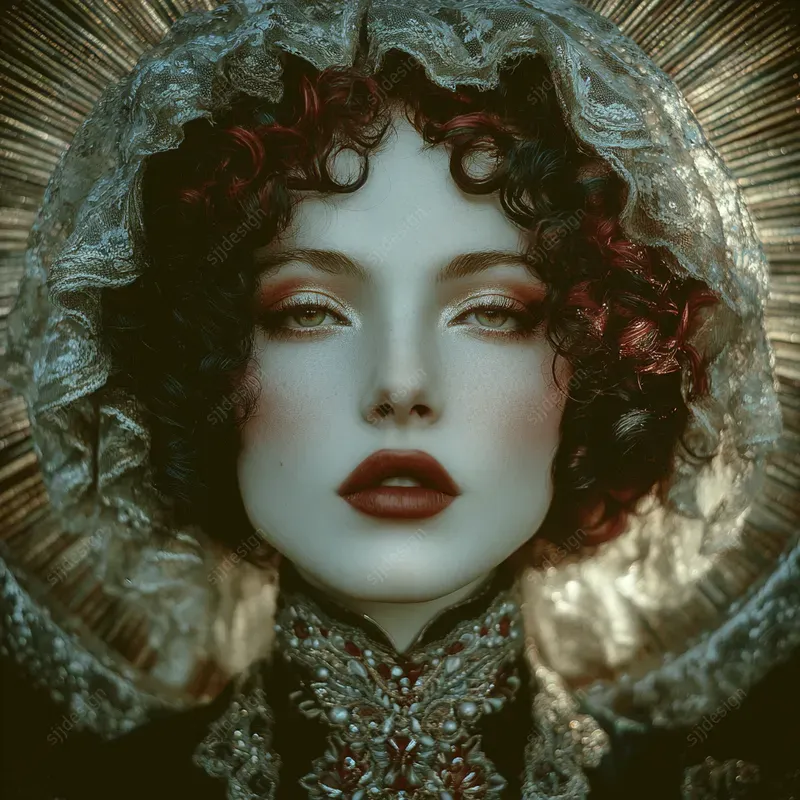 Gothic Baroque Photo Portrait Series