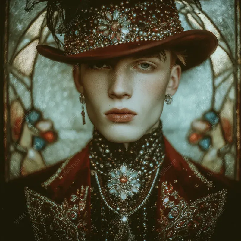 Gothic Baroque Photo Portrait Series
