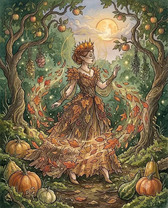 Fairycore Fantasy Watercolor Art