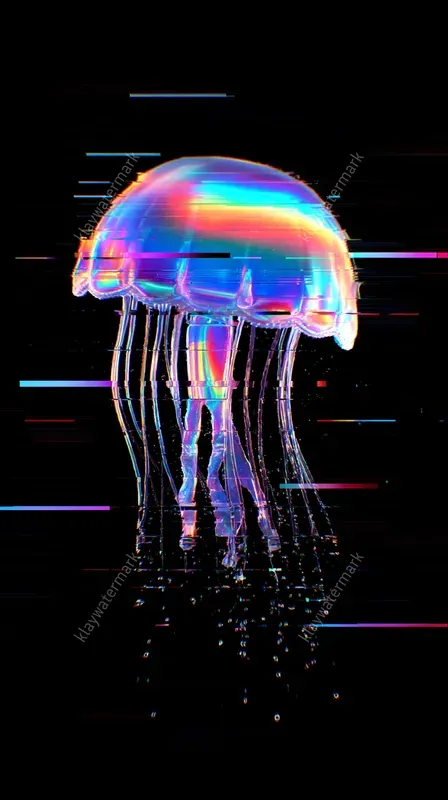 Neon Y2k Glitches