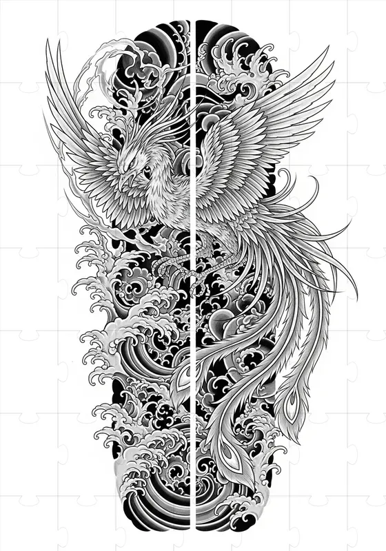 Irezumi Stripe Compositions
