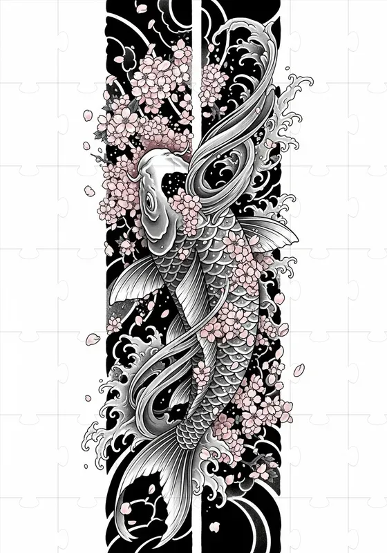 Irezumi Stripe Compositions
