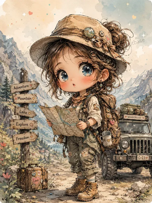 City Explorer Nomad Girl Junk Journals