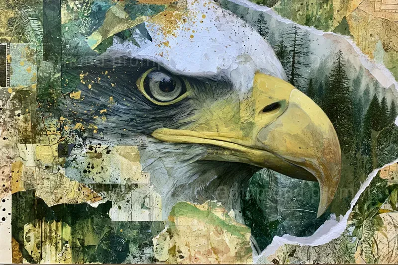 Mixed Media Impact Collages