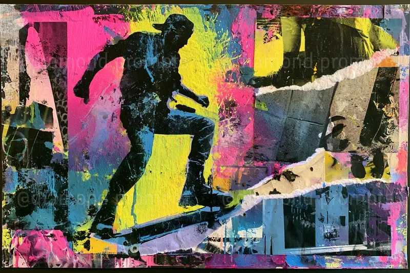 Mixed Media Impact Collages