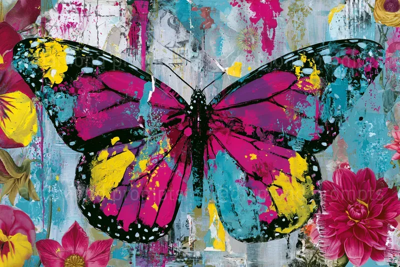 Mixed Media Impact Collages