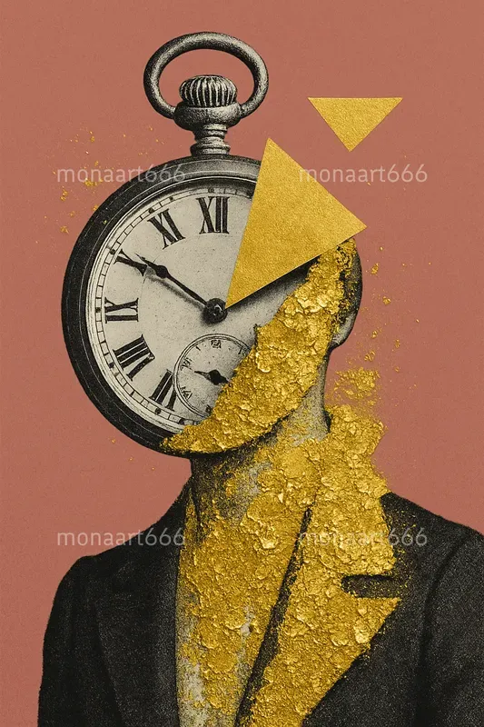 Gilded Roses Surrealism