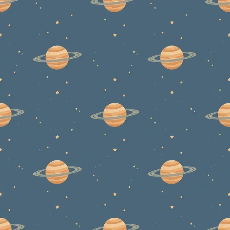 Minimalist Seamless Space Patterns