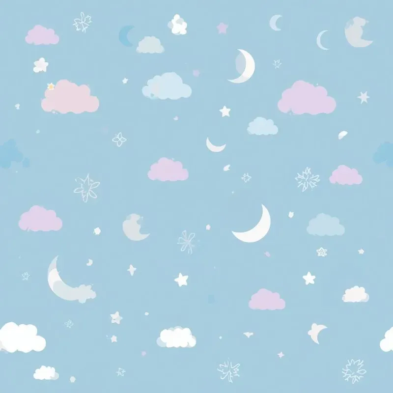 Minimalist Seamless Space Patterns