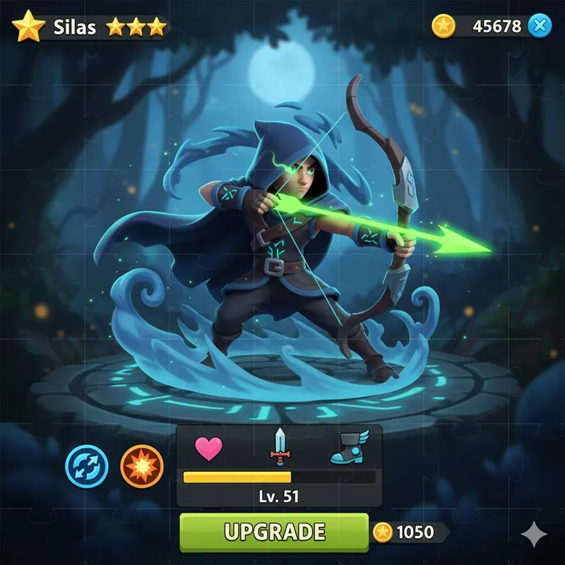 Mobile RPG Game UI Designs