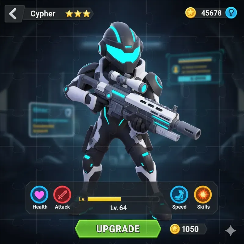Mobile RPG Game UI Designs