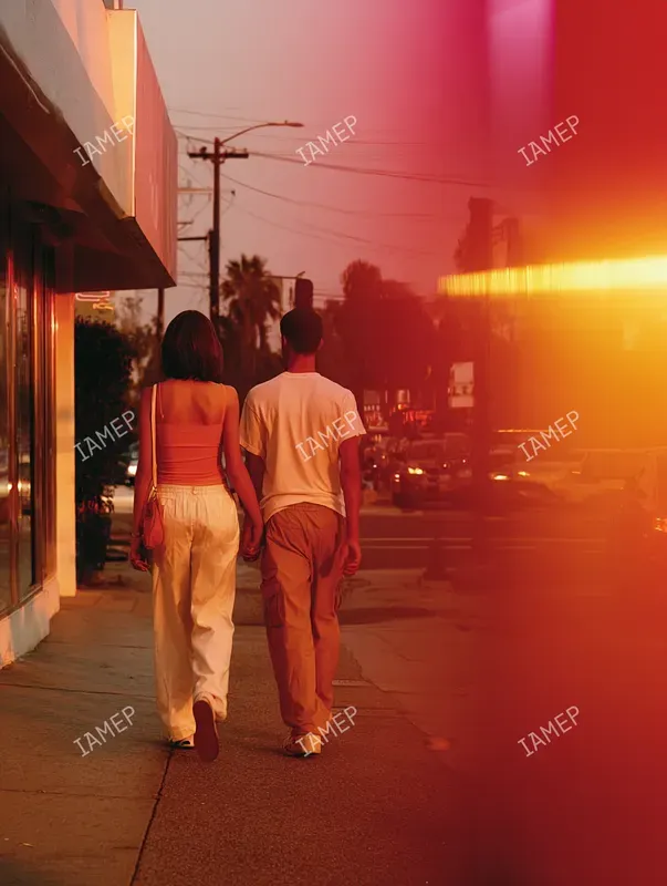 Analog Film Photography In Reds
