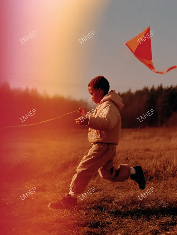 Analog Film Photography In Reds