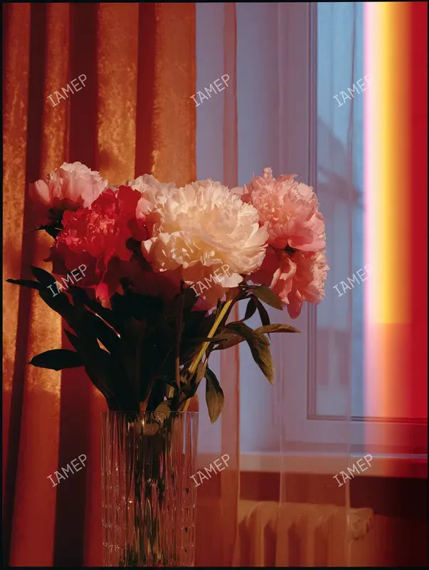 Analog Film Photography In Reds