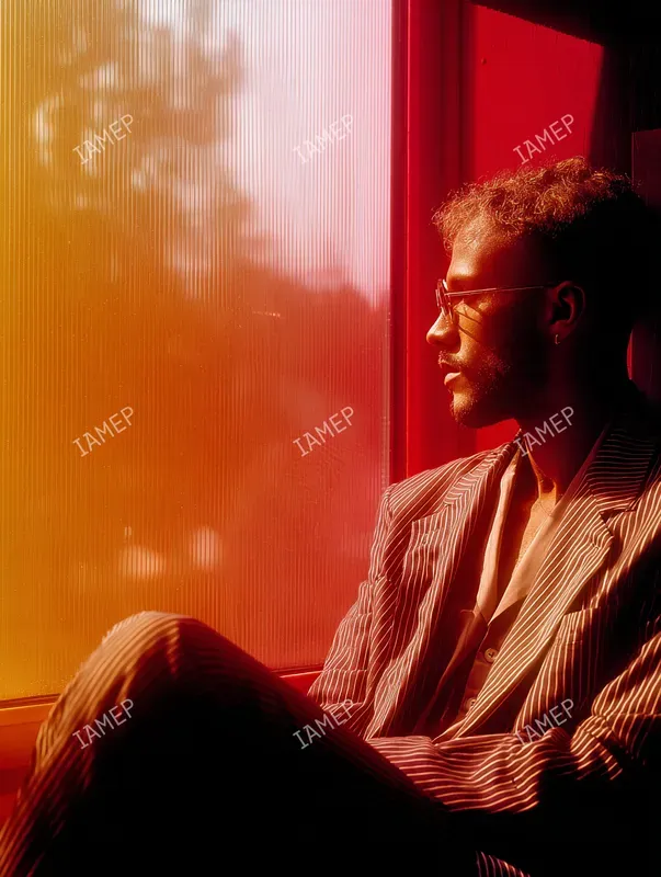 Analog Film Photography In Reds