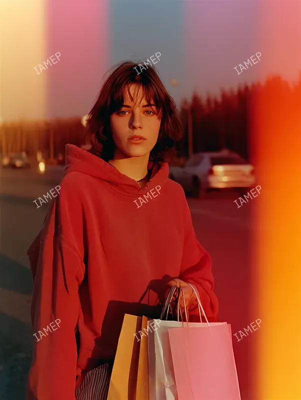 Analog Film Photography In Reds