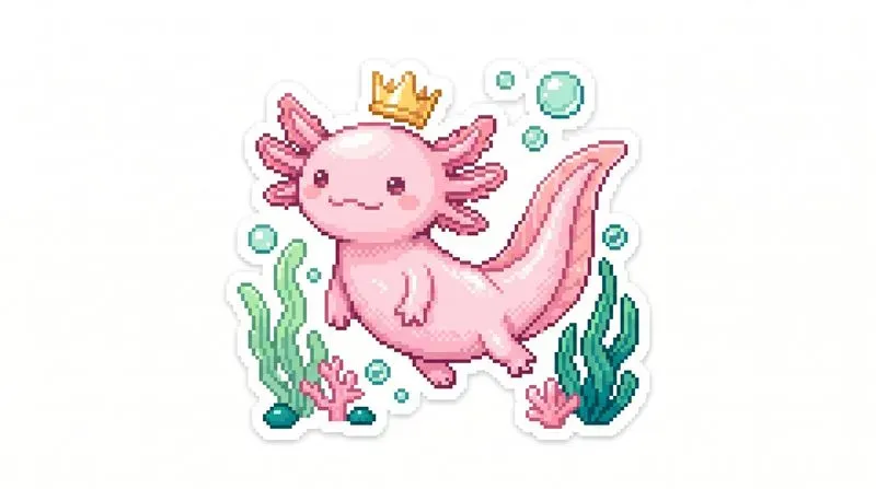 HD Kawaii Pixel Art Stickers