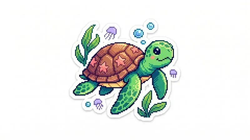 HD Kawaii Pixel Art Stickers